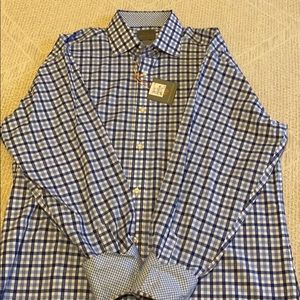NWT men’s Thomas Dean dress shirt